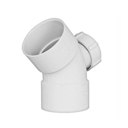 45 Degree Bend 50mm with Inspection Point