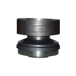 Cowl Wind Rim Stainless Steel 5"