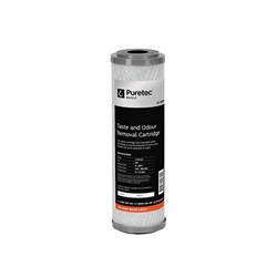 Puretec EC011 Extruded Carbon Cartridge 10", 1 Micron
