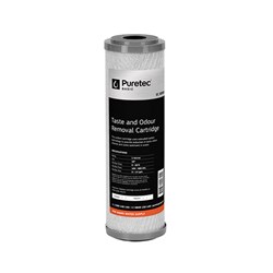 Puretec EC051 Extruded Carbon Standard Cartridge 10", 5 Micron