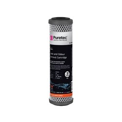 Puretec MC051 Moulded Carbon Cartridge 10", 5 Micron