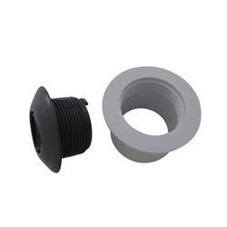 Eyeball and Socket Threaded Grey 40mm