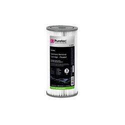 Puretec PL05MP1 Pleated Sediment Cartridge Jumbo Diameter 10" 5 Micron