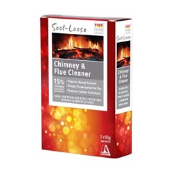 Soot Loose Chimney and Flue Cleaner Pack of 3