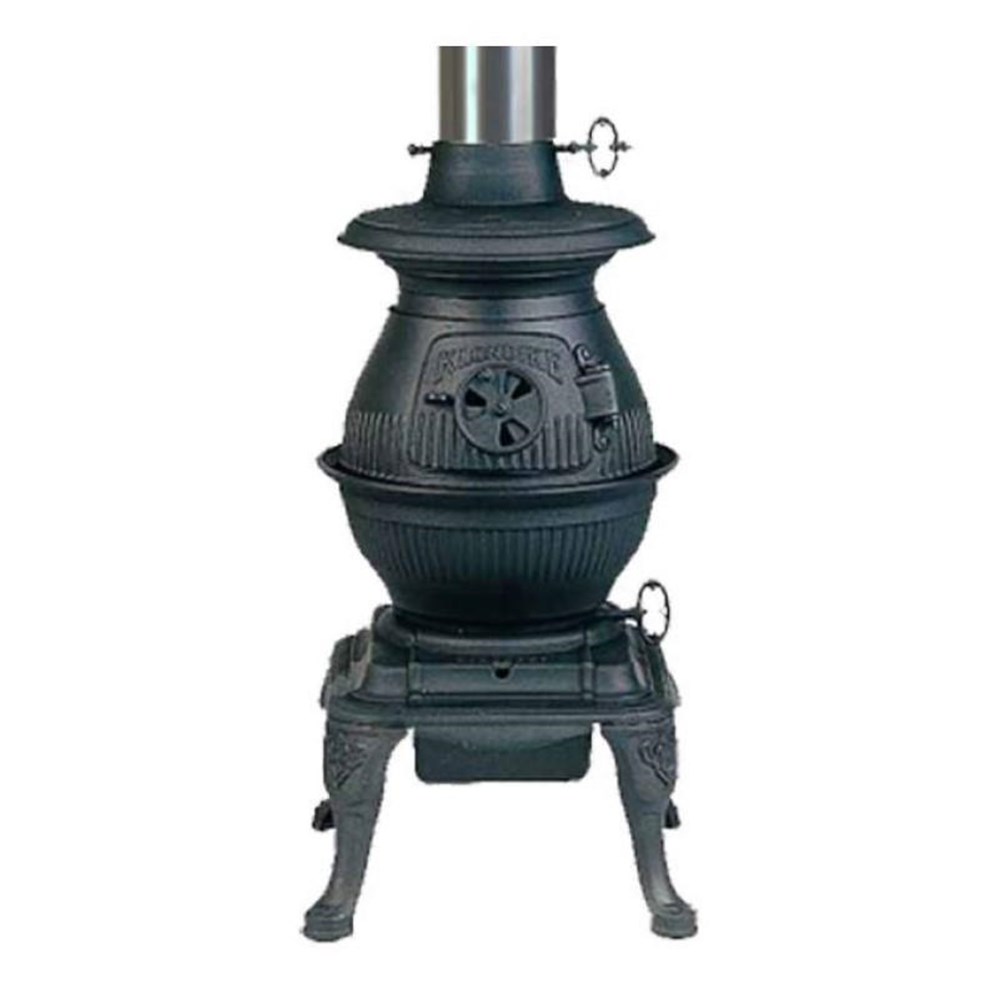 Masport Klondike Freestanding Potbelly Wood Heater Irribiz