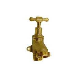 TH59 Brass Tap with back plate