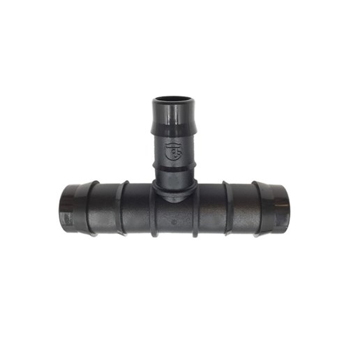 Tee Increasing Double Barbed 18mm (20 O.D Dripline) x 19mm branch