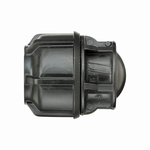 Philmac 3G Metric Compression End Cap Poly 20mm