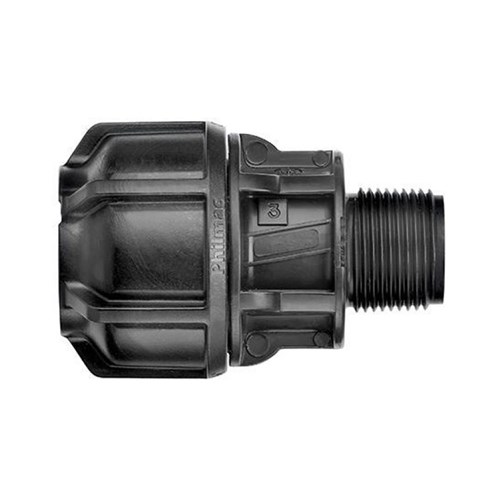 Philmac 3G Metric Compression End Connector Poly x MI BSP 20mm x 1/2