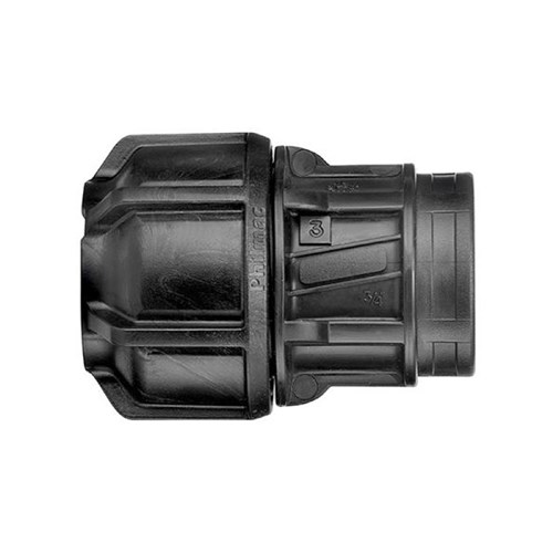 Philmac 3G Metric Compression End Connector Poly x FI BSP 50mm x 2