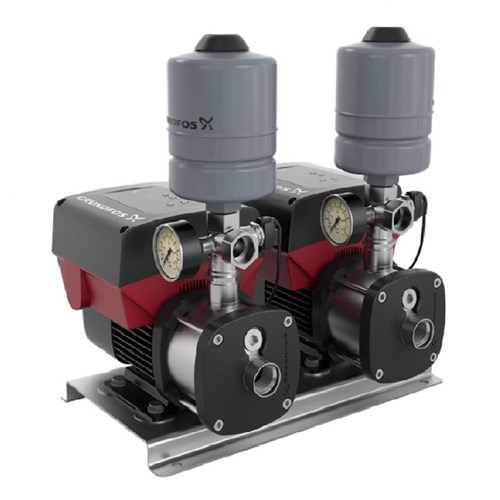 Grundfos Pump CME Twin 3-62 Pressure Booster with Integrated Speed Control
