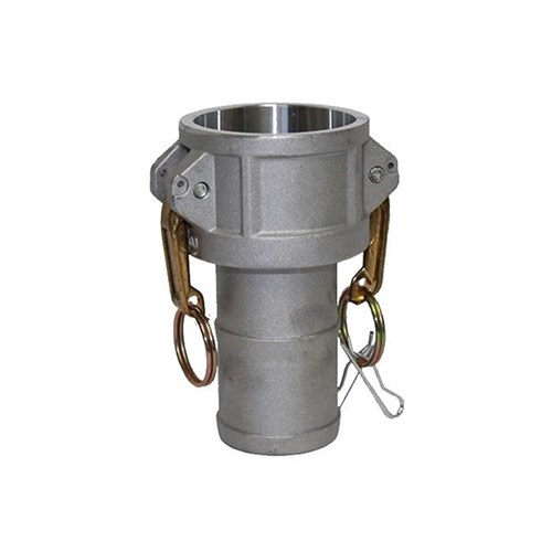 Camlock Aluminium Coupler Female x Tail 50mm