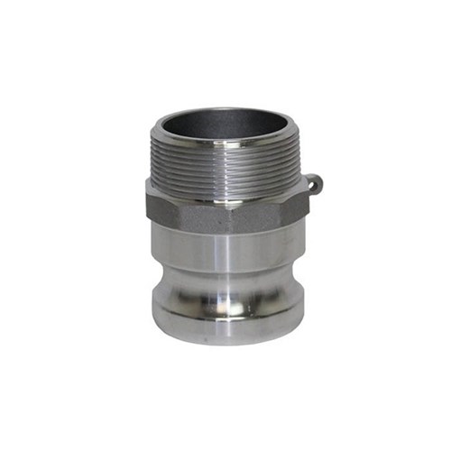 Camlock Aluminium Adaptor Male x MBSP 50mm