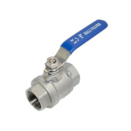 Ball Valve Brass FI X FI  BSP 50mm 2
