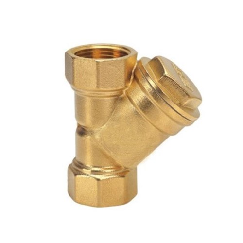 Y Strainer Brass Threaded 1/2