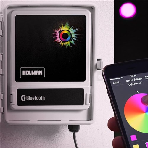 Holman RGB Colour Bluetooth Garden Light Controller