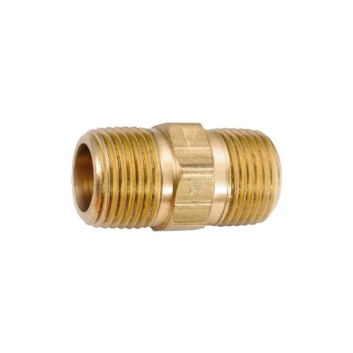 Hex Nipple Brass BSP 3/4
