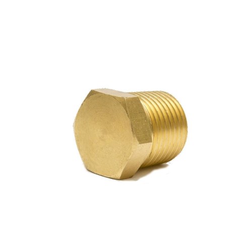 Hex Plug Brass MI BSP 1/8