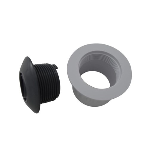 Eyeball and Socket Threaded Grey 40mm