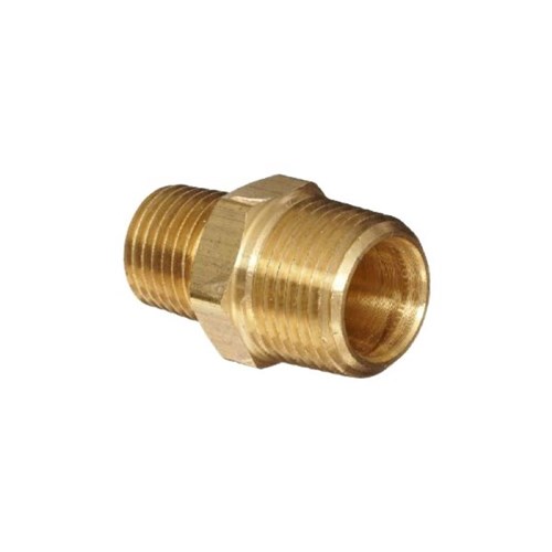 Hex Nipple Reducing Brass MI BSP 1/4