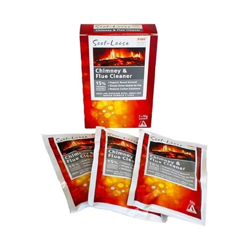 Soot Loose Chimney and Flue Cleaner Pack of 3