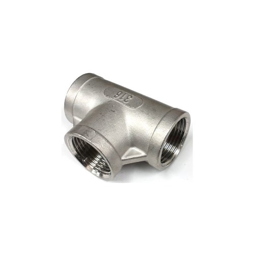 Tee Stainless Steel BSP 2