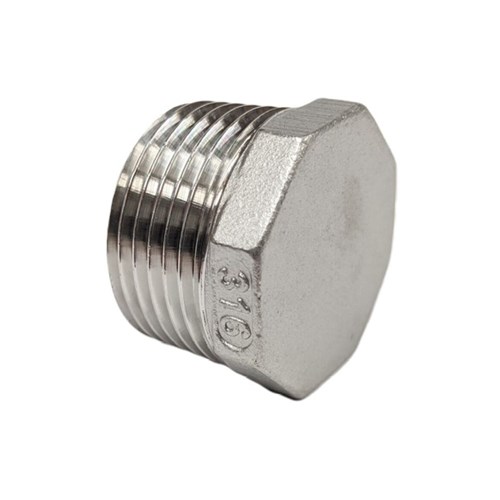 Hex Plug Stainless Steel BSP 3/8