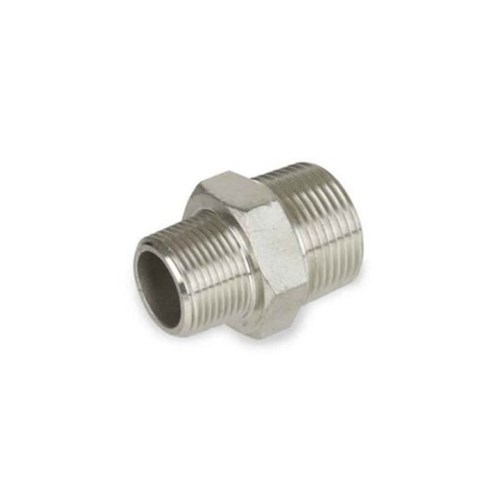 Hex Nipple Reducing Stainless Steel BSP 3/4