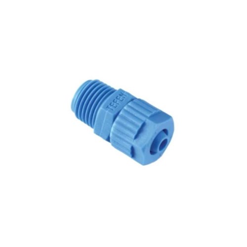 Tefen Connector Hose Barbed 6mm x 1/8