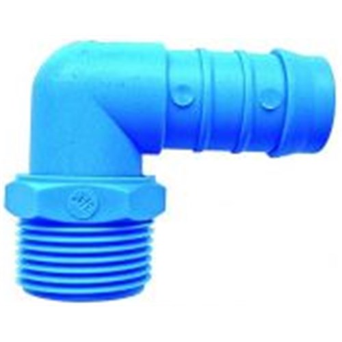 Tefen Chem Male Elbow 6 mm x 1/4