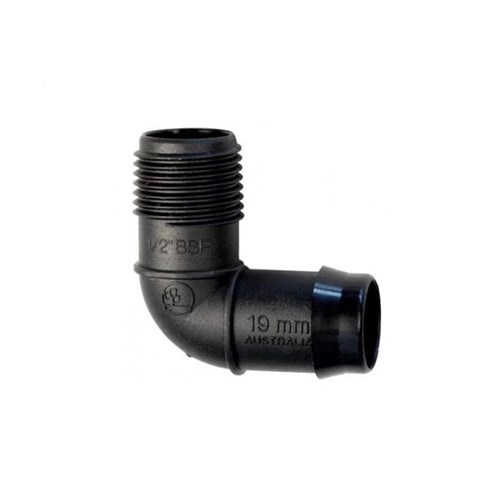 Antelco Barbed Elbow Poly 1/2