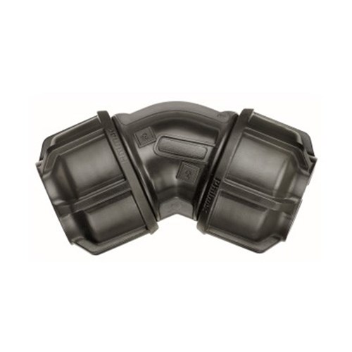 Philmac 3G Metric Compression Elbow 45deg Poly x Poly